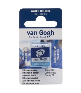 Medio Godets acuarela Van Gogh azul ultramar oscuro