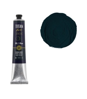Tubo de óleo Titan Extra Fino gama color verde azulado