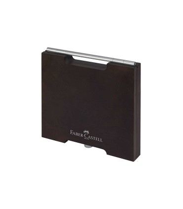 Estuche de madera 72 lápices Polychromos Faber-Castell