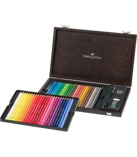 Estuche de madera con 48 lápices acuarelables Albrecht Dürer