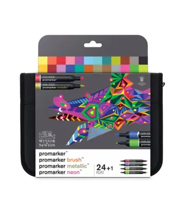 Estuche 24 rotuladores Promarker