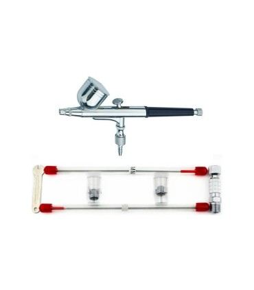 Aerógrafo Dismoer D-102 con 3 agujas