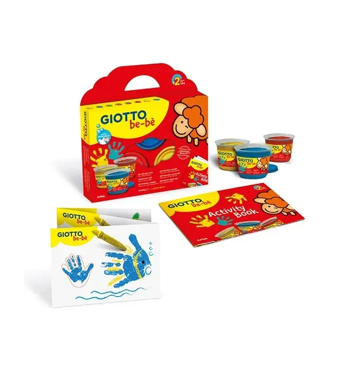 Giotto be-bè pintura a dedos 100 ml. Estuche 3 uds