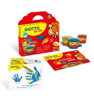 Giotto be-bè pintura a dedos 100 ml. Estuche 3 uds