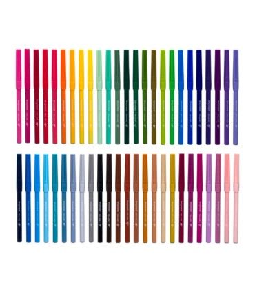 Estuche 50 rotuladores Bruynzeel