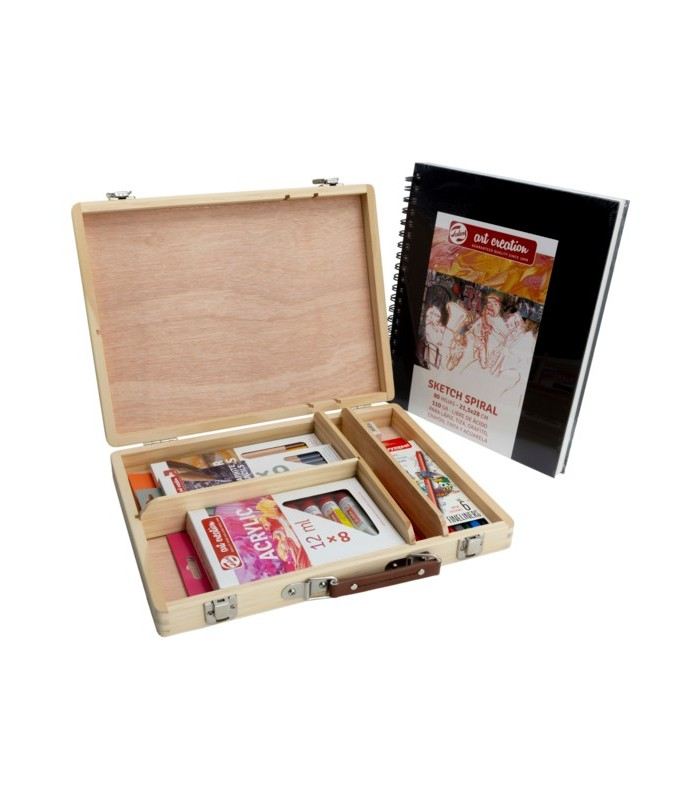 Set creativo acrílico Basic 118 piezas Artcreation