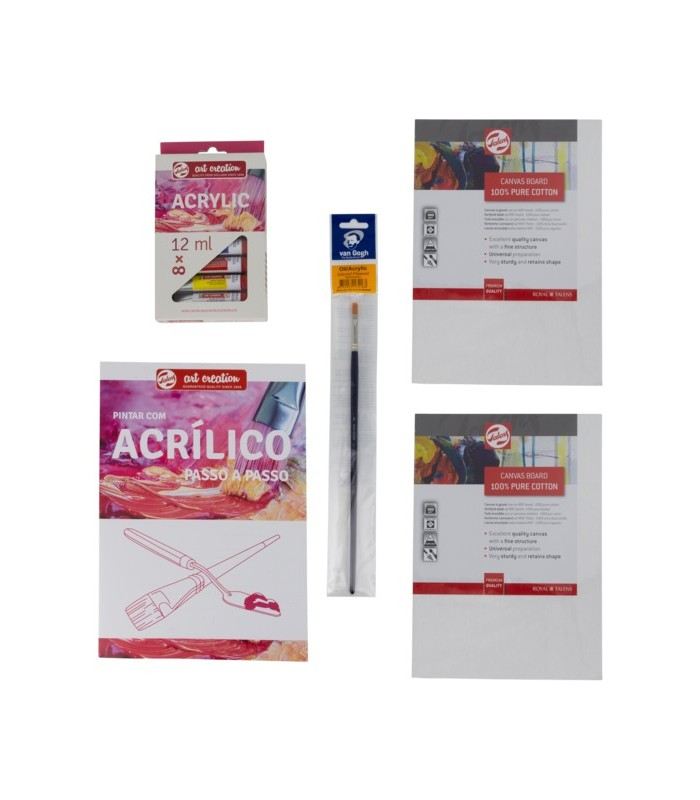 Set iniciación Bellas Artes acrílico