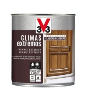 Barniz exterior climas extremos 750 ml.