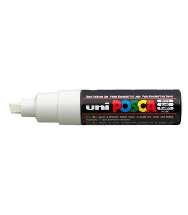 Rotulador POSCA PC-8K Uni punta GRUESA biselada de 8 mm