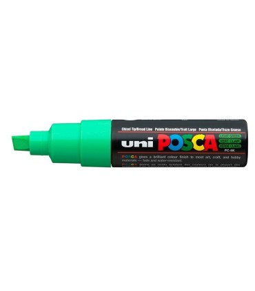 Rotulador POSCA PC-8K Uni punta GRUESA biselada de 8 mm