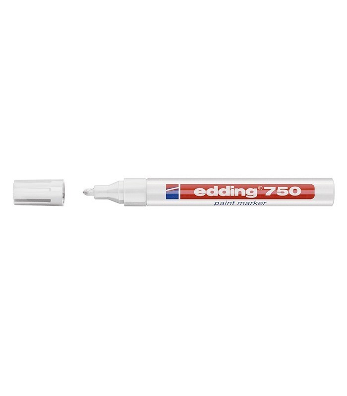 Rotulador Edding 750 efecto lacado de punta redonda 2-4 mm