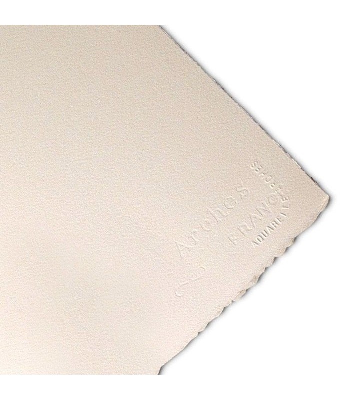 PAPEL ARCHES PARA ACUARELA 300gr 56x76cm 100% ALGODON