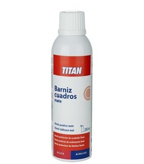 Barniz en Spray para Cuadros Titan