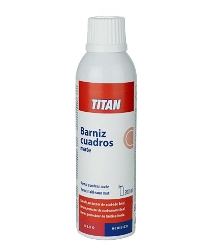 Barniz en Spray para Cuadros Titan