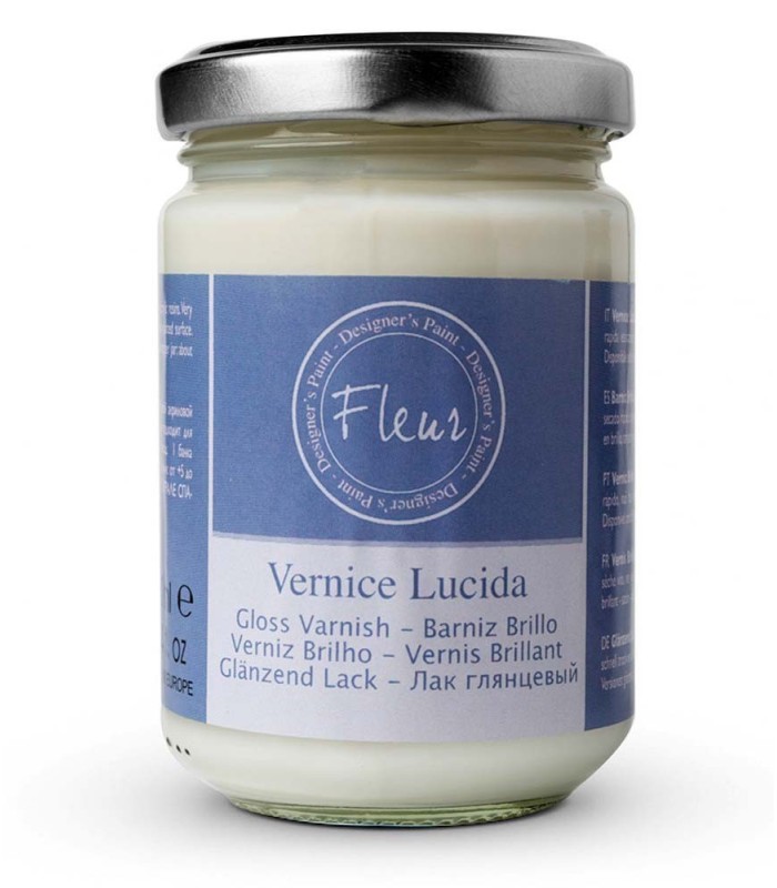 Barniz al agua trasparente ( brill, satin o mat ) 130/330ml FLEUR