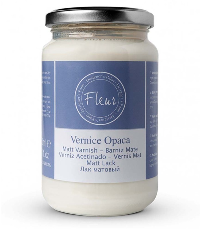 Barniz al agua trasparente ( brill, satin o mat ) 130/330ml FLEUR