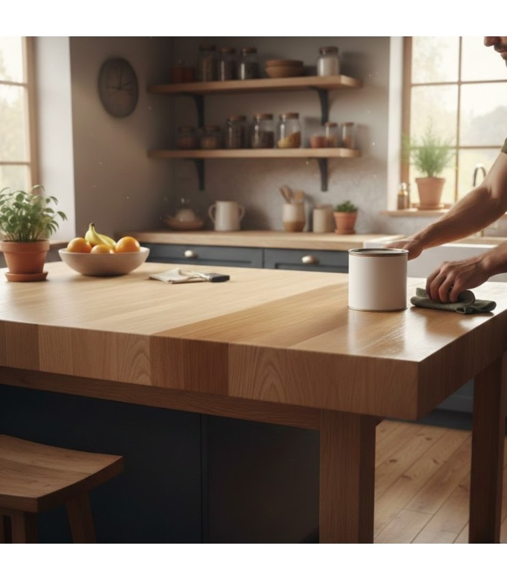 Preparación y reparación de madera antes de pintar